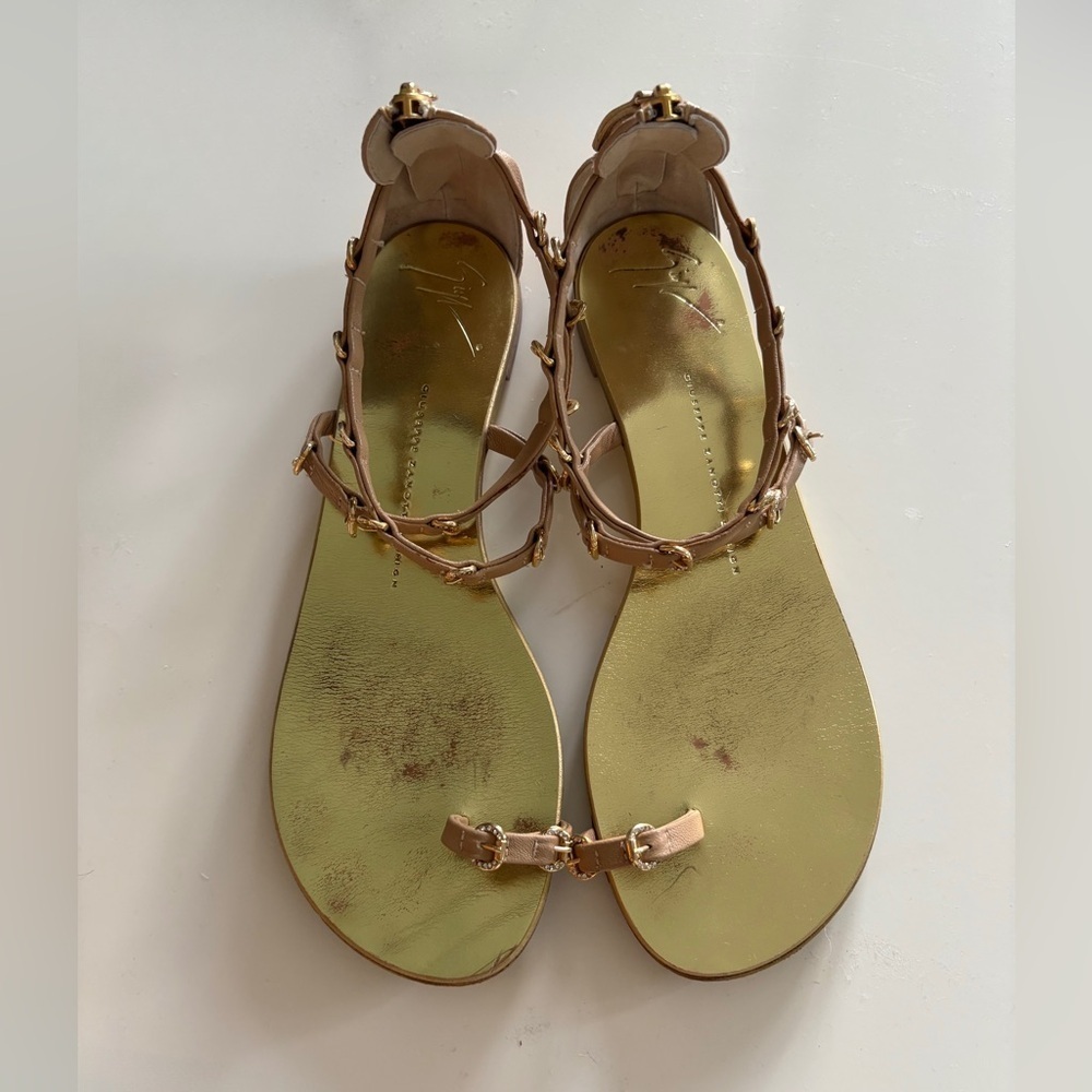 Giuseppe Zanotti Women's Multi Mini Buckled Sandals Size 39